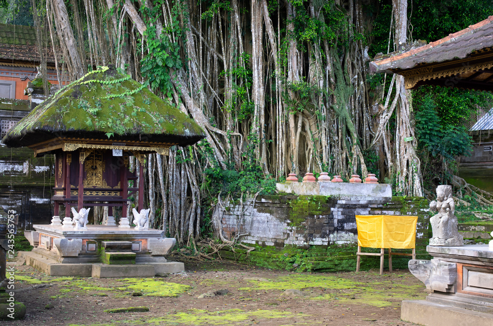 Obraz premium View of the shrines at Pura Kehen aka Kehen Temple, Bali, Indonesia