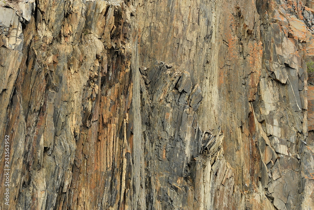 The texture of mountain rocks. The texture of mountain rocks.