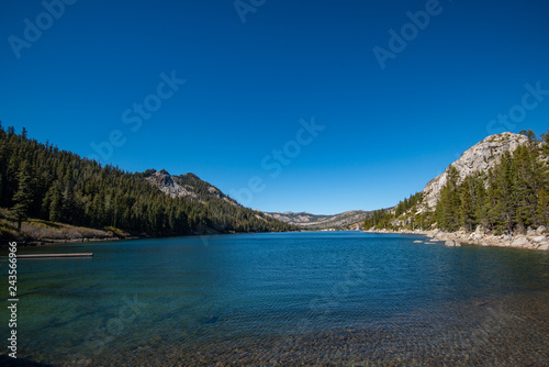 High Alpine Lake Sierra Nevada mountains in California © ryan