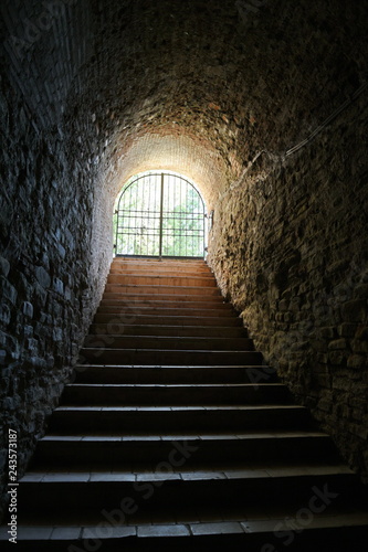 Basement stairs at the Targoviste     Princely Court   2017 
