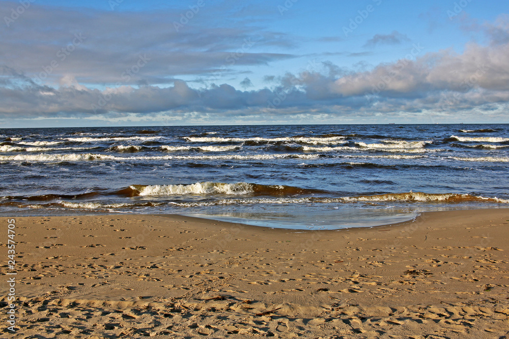 Gulf of Riga. Bay of the Baltic Sea