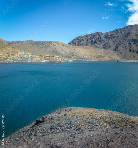 Embalse el Yeso Dam at Cajon del Maipo - Chile