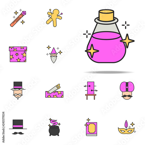 elixir in vitro icon. magic icons universal set for web and mobile