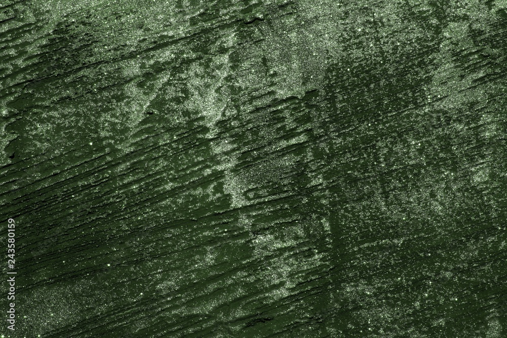 Fototapeta premium green grunge scratched concrete panel texture - nice abstract photo background
