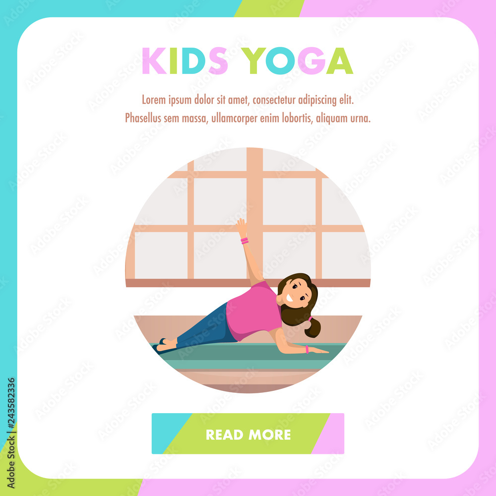 Happy Child Engaged Fitness Studio Children Yoga Happy Child Engaged Fitness Studio Children Yoga