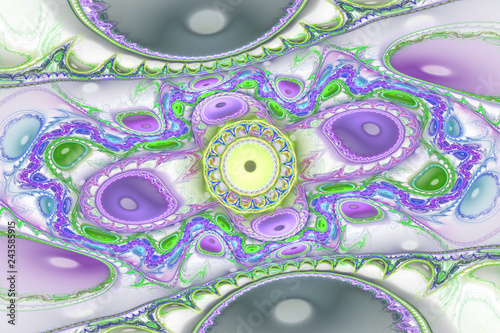 Fractal frequency space universe galaxy psychedelic music or for any other concept.