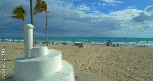 Florida Beach motion footage Fort Lauderdale photo