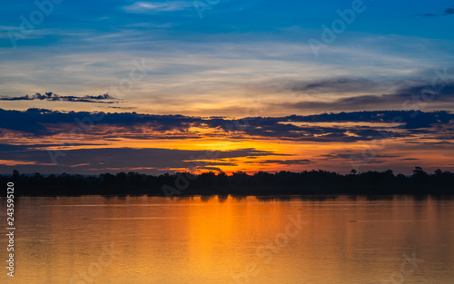 Morning sunrise sky