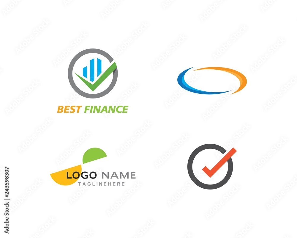 Business Finance professional logo template Business Finance professional logo template