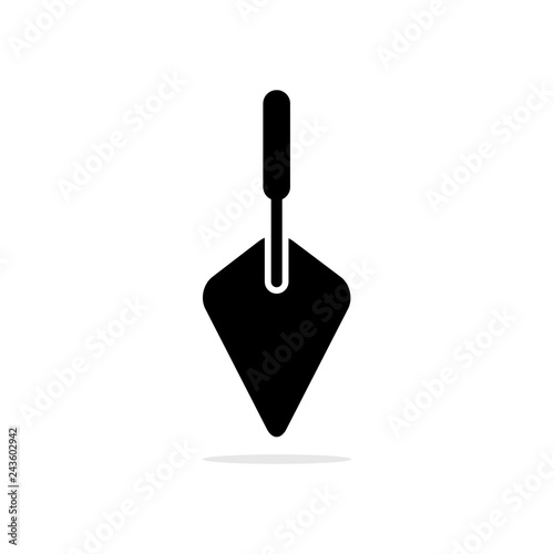 Trowel icon. Vector concept illustration for design.