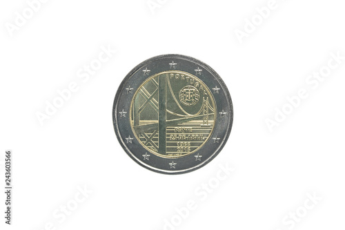 Commemorative 2 euro coin of Portugal