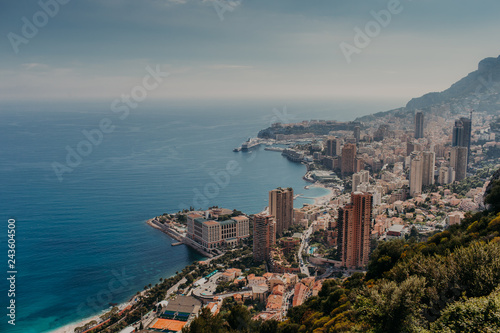 View of the city of Monaco. French Riviera © VK Studio