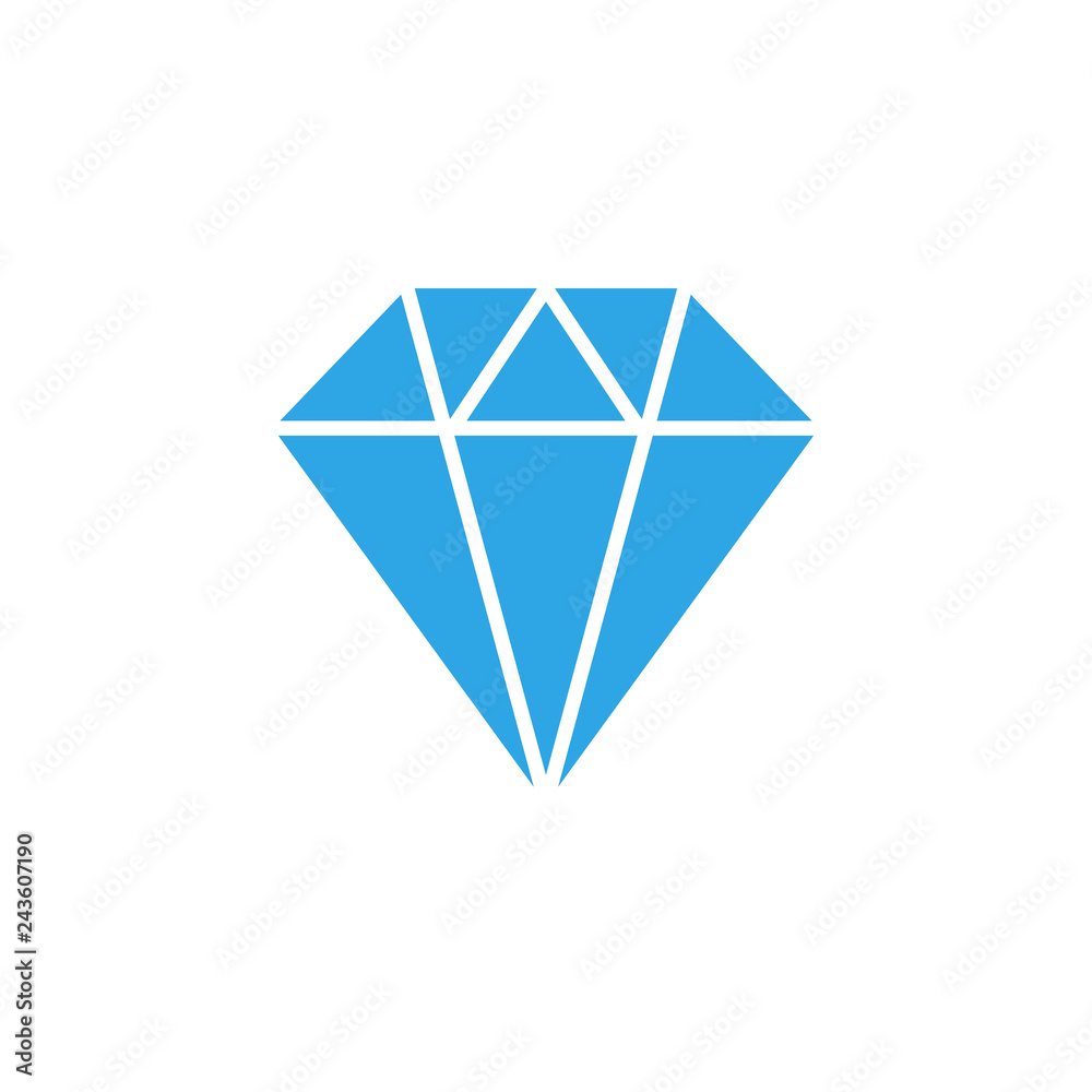 Diamond icon graphic design template vector Diamond icon graphic design template vector