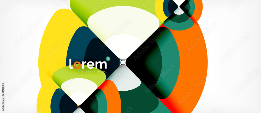 Circle abstract background Circle abstract background