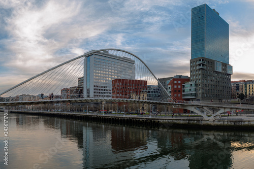 Panorama of the Bridge in Bilbao © Andrey Tarakanov