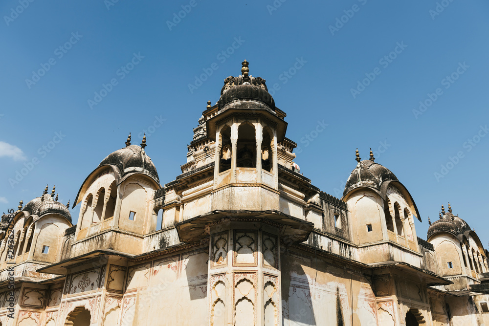 Buildings in Pushkar town, Rajasthan, India