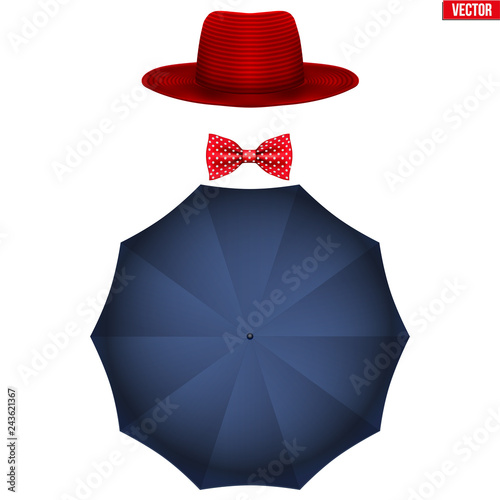 Symbol of nanny Mary Poppins