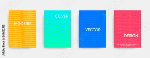 Modern abstract cover design on light background. Vector illustration suitable for flyers, brochures, banners.
