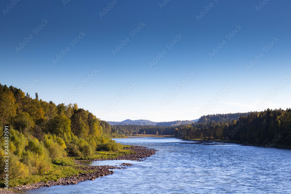 Fototapeta premium lake in the mountains