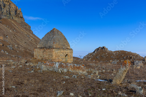 Ancient chapel in a holy pl...