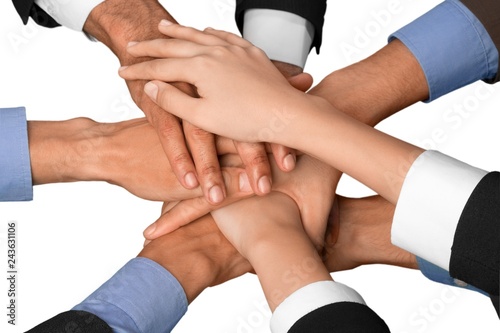 Group of Business People Joining Hands