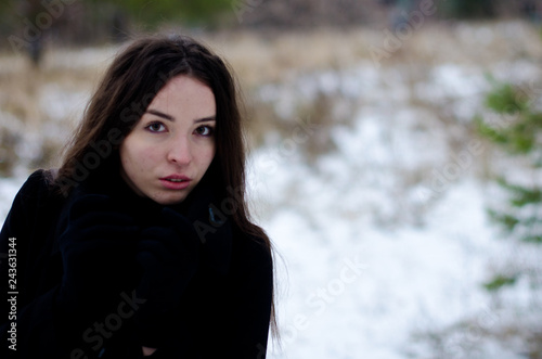 beautiful girl in the Park © vladimirvu