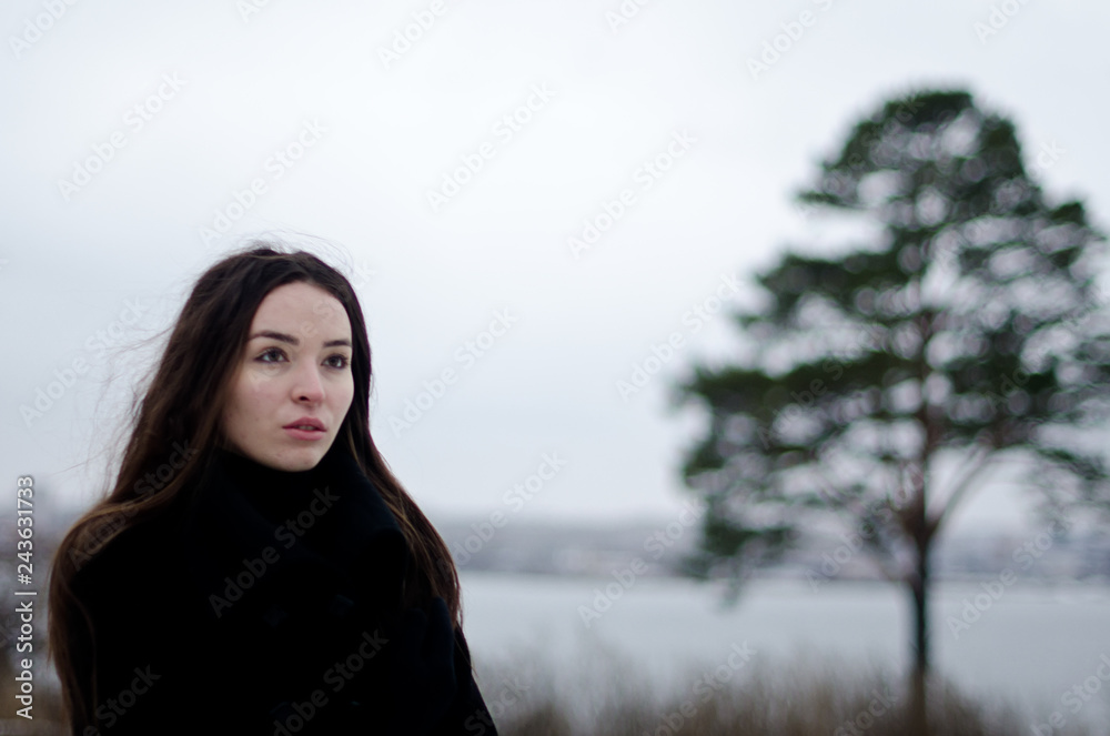beautiful girl in the Park beautiful girl in the Park