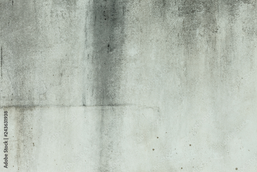 Fototapeta premium Blank concrete wall white color for texture background