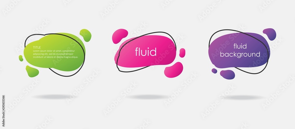 Fluid Background with Dark Line Sets. Abstract and Dynamic Shape Vector Design Isolated on White Background. Fluid Background with Dark Line Sets. Abstract and Dynamic Shape Vector Design Isolated on White Background.