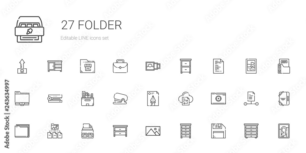 folder icons set folder icons set