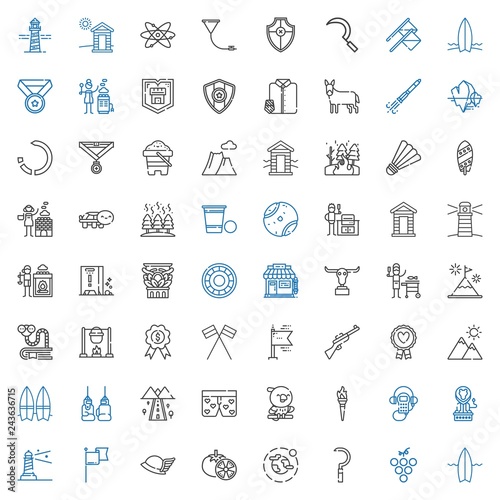 emblem icons set