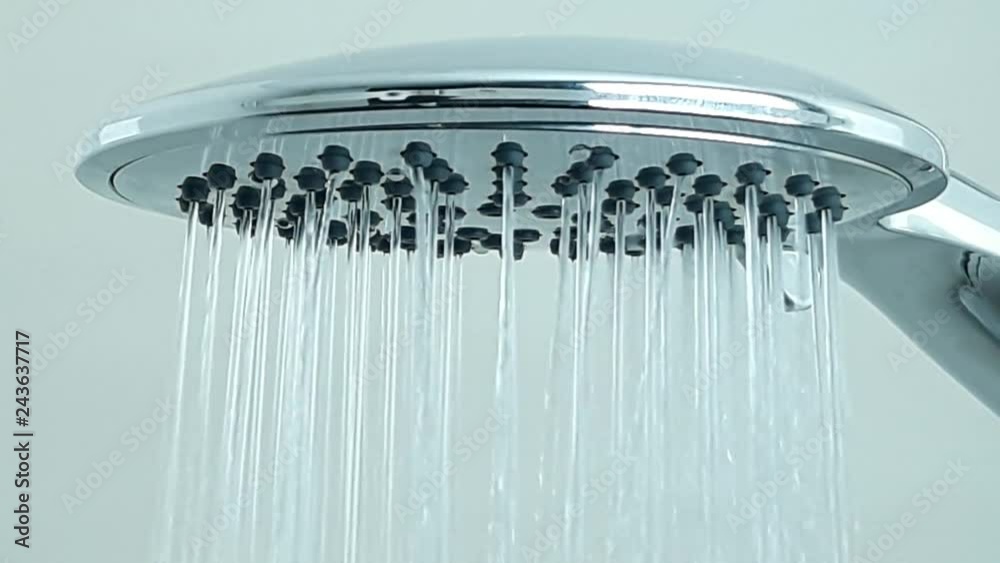 Water shoots out of shower head - 2 Water shoots out of shower head - 2