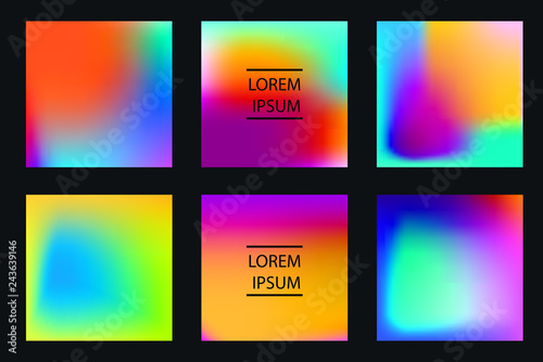 Vector EPS 10 illustration Gradient Background Texture. Template for design, banner, flyer, business card, poster, wallpaper, brochure, smartphone screen, mobile app