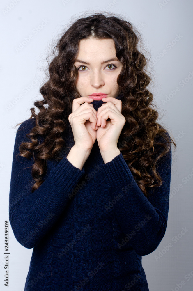 beautiful girl in the Studio beautiful girl in the Studio