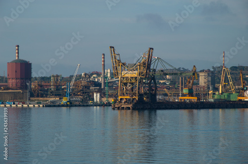 cranes in port © francesco