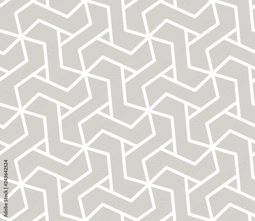 Abstract simple geometric vector seamless pattern with white line texture on grey background. Light gray modern wallpaper, bright tile backdrop, monochrome graphic element Abstract simple geometric vector seamless pattern with white line texture on grey background. Light gray modern wallpaper, bright tile backdrop, monochrome graphic element