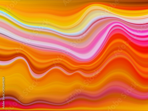 Modern colorful flow poster. Wave Liquid shape color background. Vector illustration