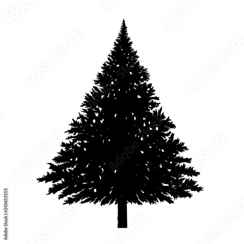 Christmas Trees Pictogram