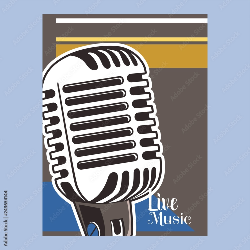 Jazz music, poster background template Jazz music, poster background template