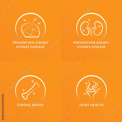 Health icons set