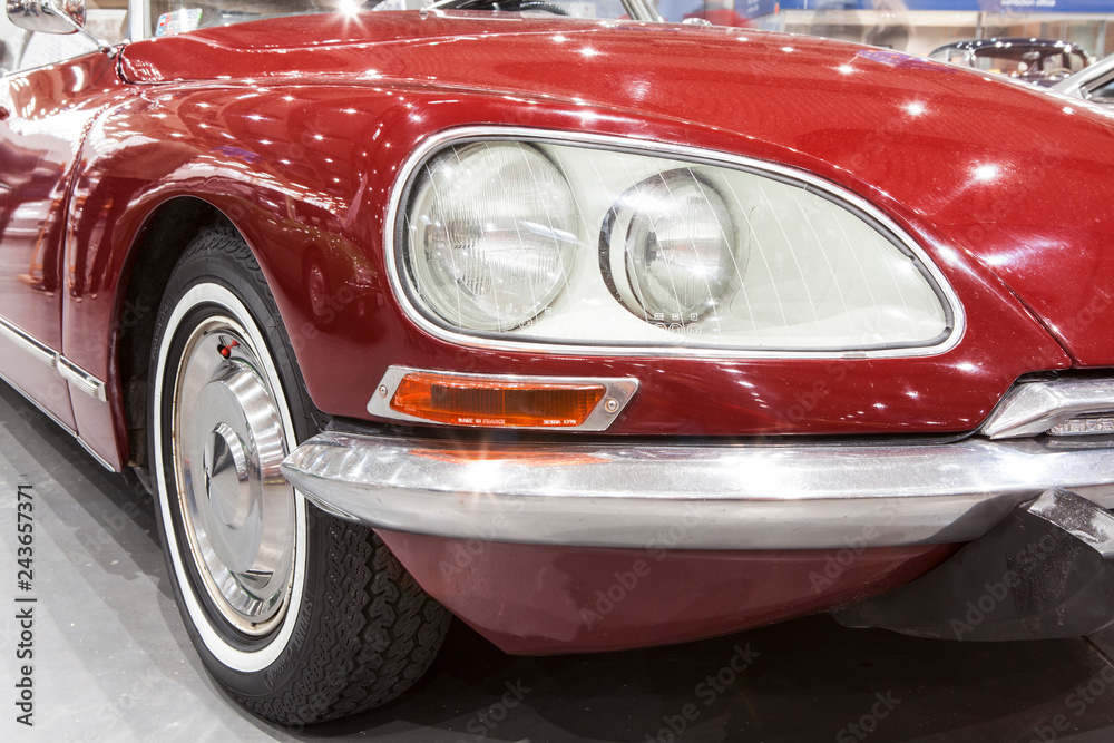 Fototapeta premium A historic french car