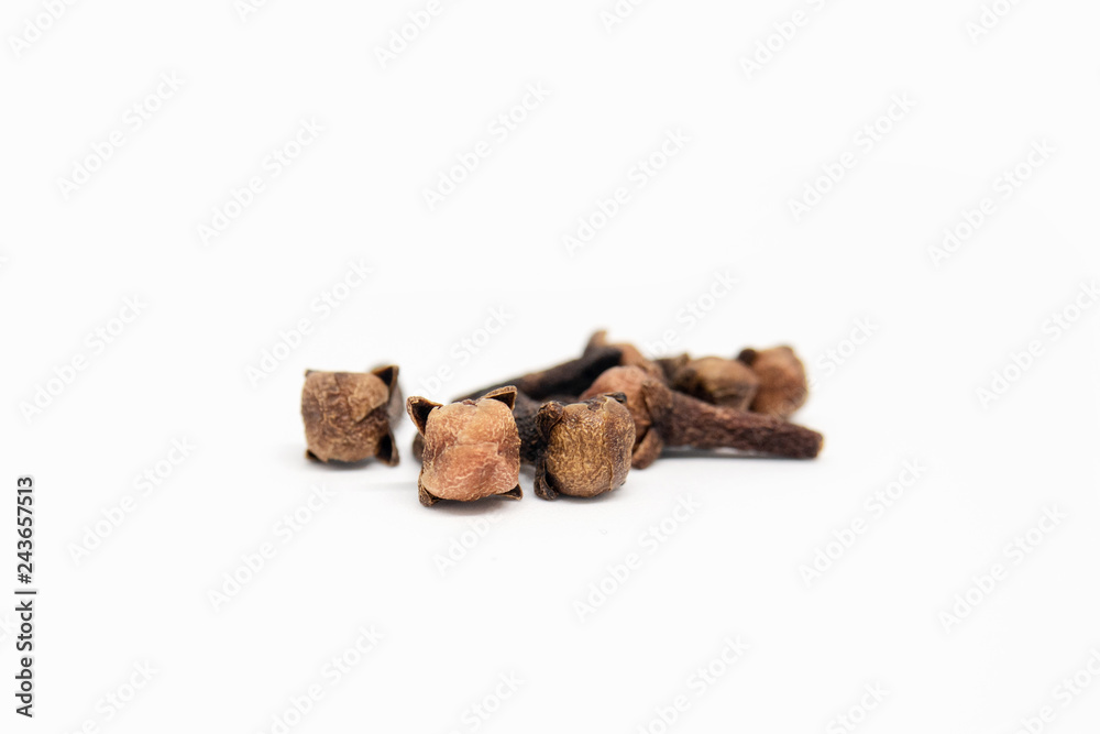 Dry Cloves isolated on white background