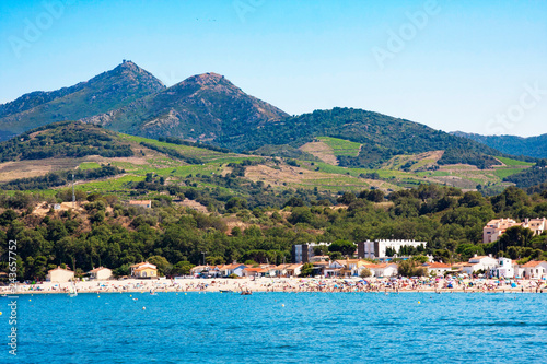 Argeles-sur-Mer in Pyrenees-Orientales department, Languedoc-Roussillon region