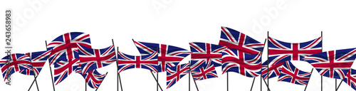 United Kingdom flag background. Flag of uk england.