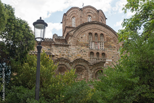 Ancient Byzantine Orthodox church of St. Panteleimon in the center of city of Thessaloniki, Central Macedonia, Greece