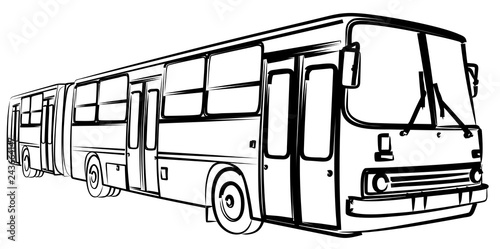 Sketch of big bus.