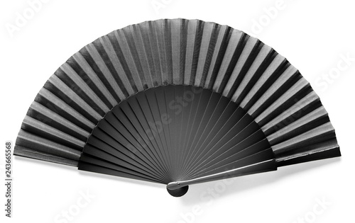black fan isolated