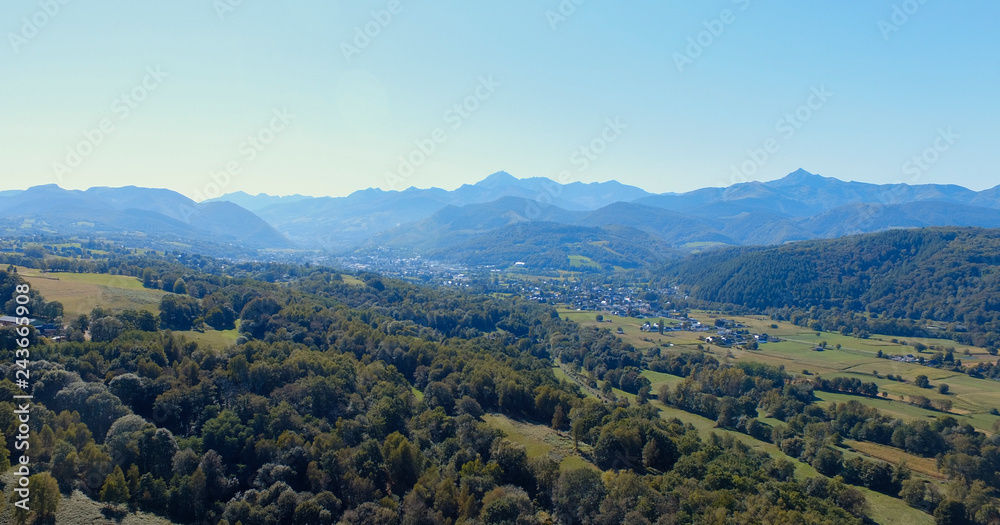 Les Pyrénées depuis la Bigorre