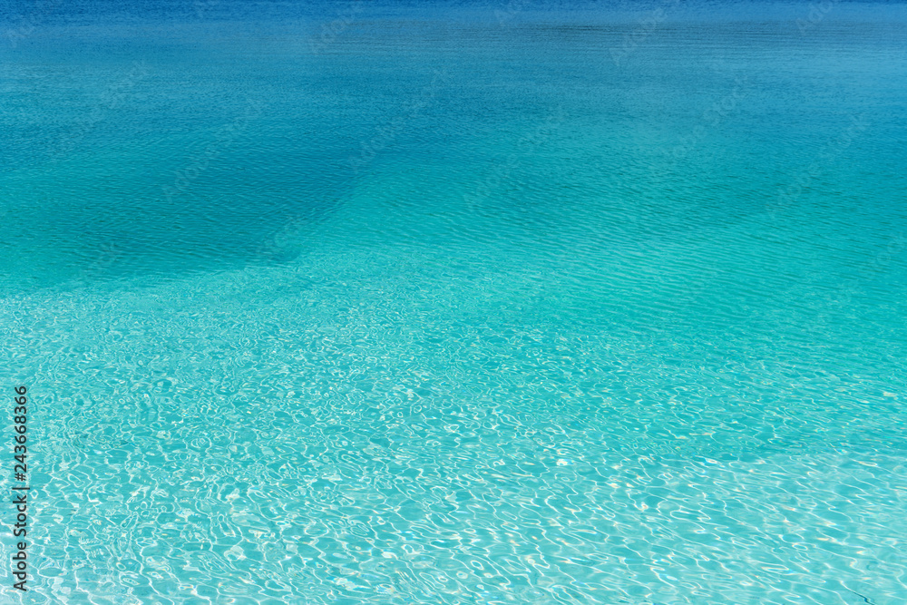 beautyful clean blue water blue lagoon