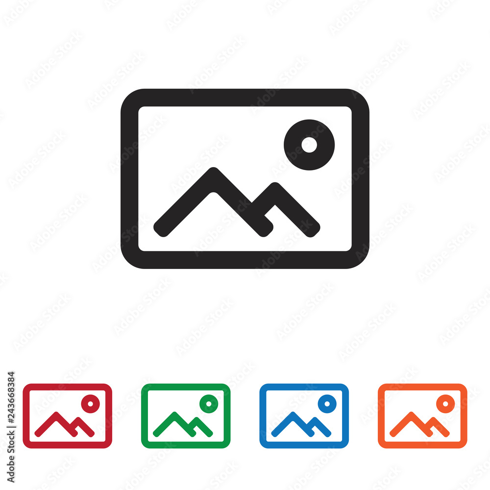 Gallery vector icon Gallery vector icon